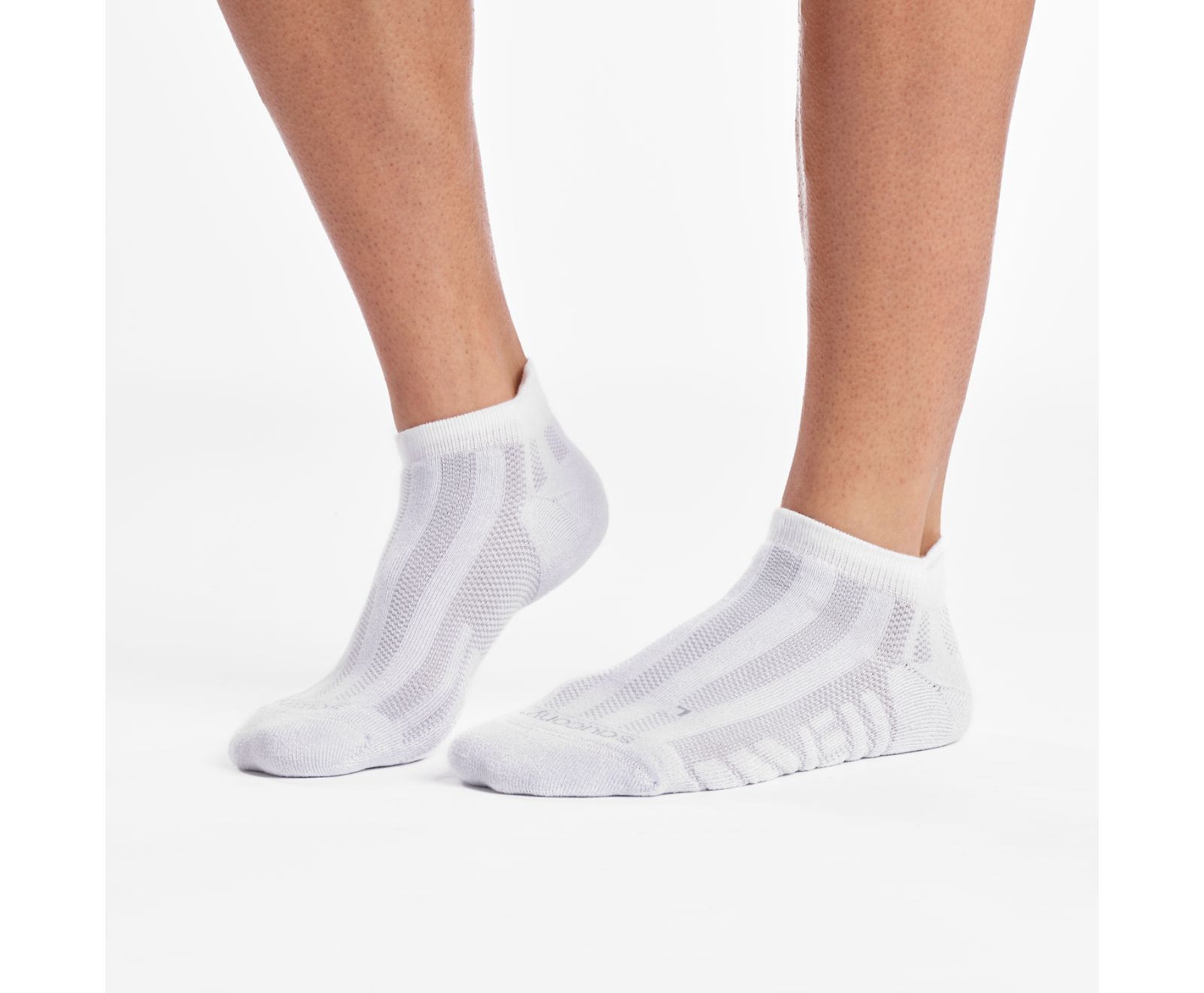 Saucony Ventilator No Show Tab 1 Pack Kids\' Socks White | Canada 799LISH